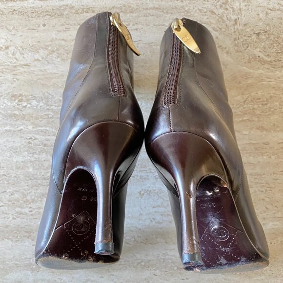 Vintage Chanel Mesh CC Ankle Boots - Picture 7 of 9